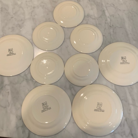 The Sebring Pottery Co plates - Picture 2 of 5